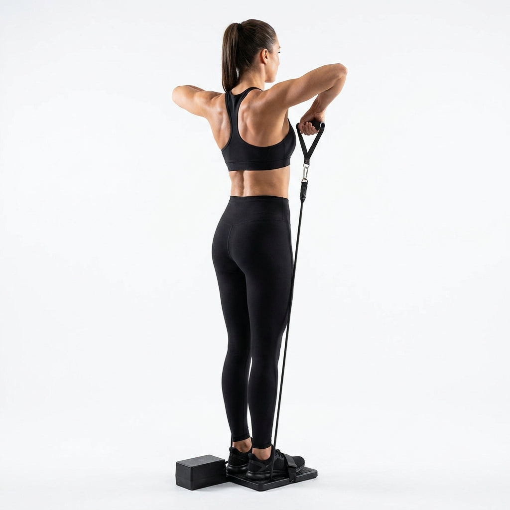 Full Body Exercise Tummy Trimmer – Spring Resistance Core & Waist Trainer for Home Workouts