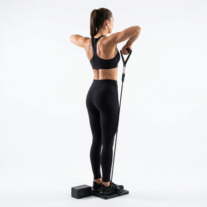 Full Body Exercise Tummy Trimmer – Spring Resistance Core & Waist Trainer for Home Workouts