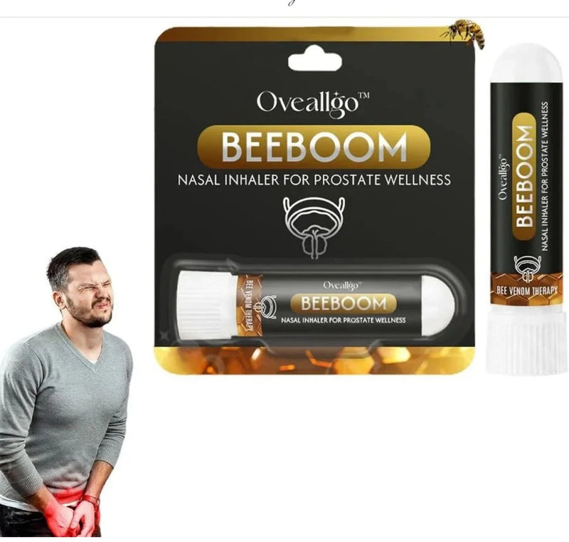 Oveallgo BEEBOOM Prostate Care Nasal Inhaler – Fast-Acting Natural Relief & Prostate Health Support