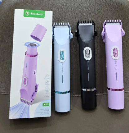 2-in-1 Electric Razor for Women – Waterproof Bikini Trimmer & Body Hair Remover | USB Rechargeable