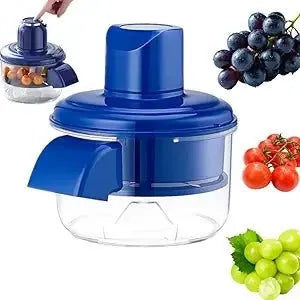 Fruit & Vegetable Peeler with Built-In Container – Multi-Function Kitchen Prep & Salad Maker Tool
