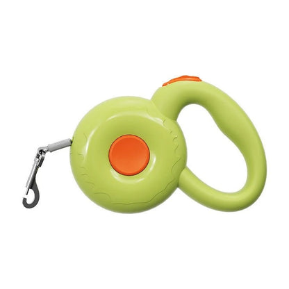 Retractable Dog Leash – Reflective Rope with Auto-Lock | Safe & Comfortable Pet Walking Lead