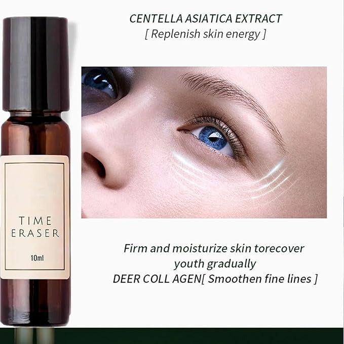 Time Eraser Youth Eye Oil – Lightweight Anti-Aging Treatment for Dark Circles & Fine Lines | 10ml