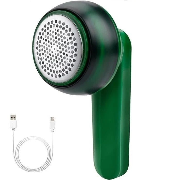 Electric Lint Remover & Fabric Shaver – 6-Blade USB Rechargeable Clothes Defuzzer for Sweaters, Coats & Upholstery