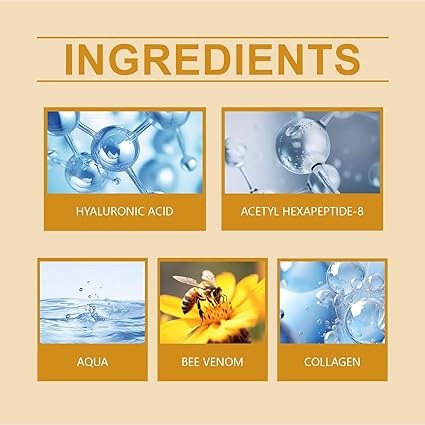 OUHOE Bee Venom Botox Cream – Anti-Aging & Wrinkle Filler for Firm, Glowing Skin | 20g