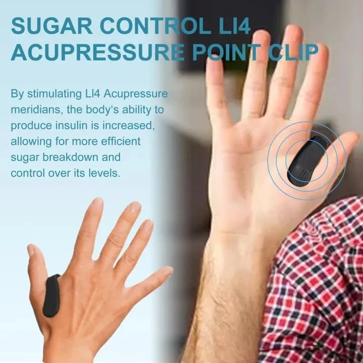 EELHOE LI4 Acupressure Clip – Natural Wellness & Tension Relief Massager | Drug-Free Daily Use