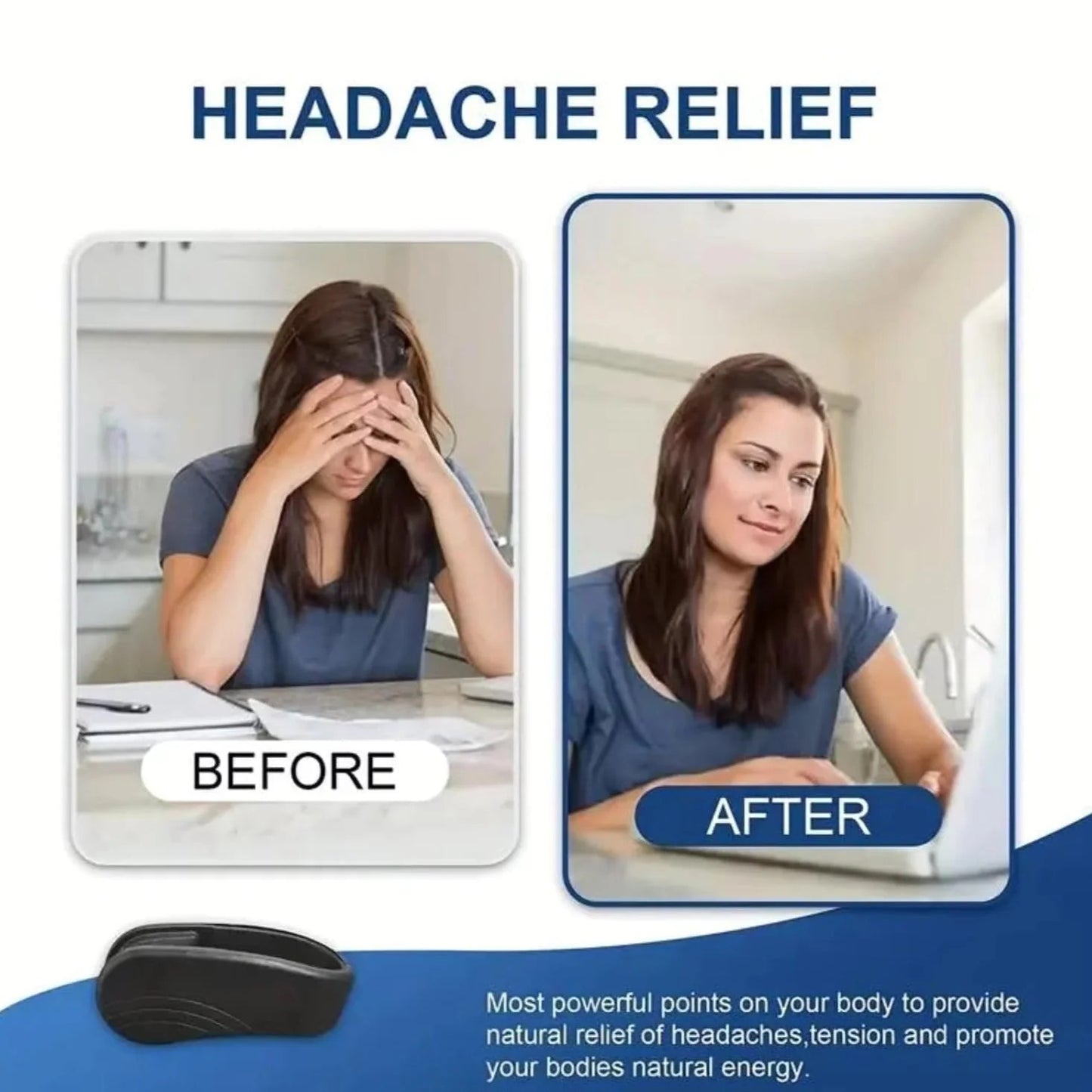 EELHOE LI4 Acupressure Clip – Natural Wellness & Tension Relief Massager | Drug-Free Daily Use