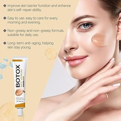 OUHOE Bee Venom Botox Cream – Anti-Aging & Wrinkle Filler for Firm, Glowing Skin | 20g