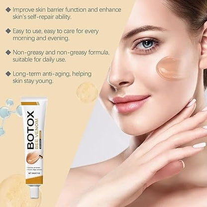 OUHOE Bee Venom Botox Cream – Anti-Aging & Wrinkle Filler for Firm, Glowing Skin | 20g