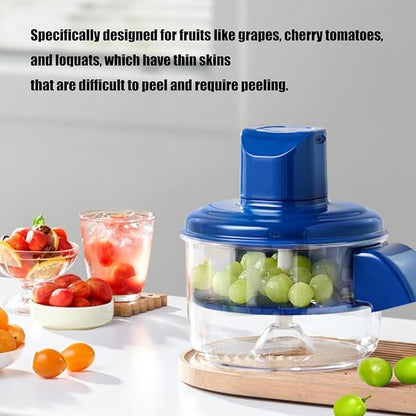 Fruit & Vegetable Peeler with Built-In Container – Multi-Function Kitchen Prep & Salad Maker Tool