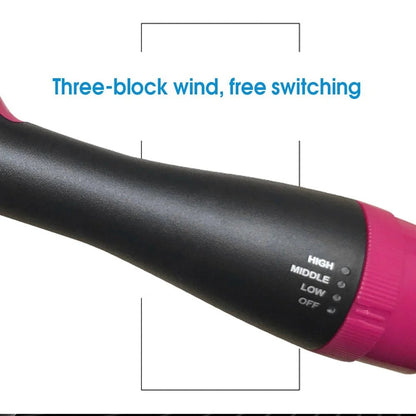 4-in-1 Hot Air Brush & Hair Volumizer – Ceramic Ionic Blow Dry Brush for Frizz-Free Blowout | All Hair Types