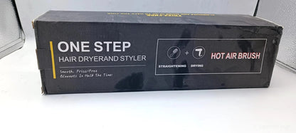 4-in-1 Hot Air Brush & Hair Volumizer – Ceramic Ionic Blow Dry Brush for Frizz-Free Blowout | All Hair Types