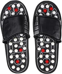 Acupressure Massage Slippers – Rotating Foot Massager for Blood Circulation & Stress Relief | All Ages